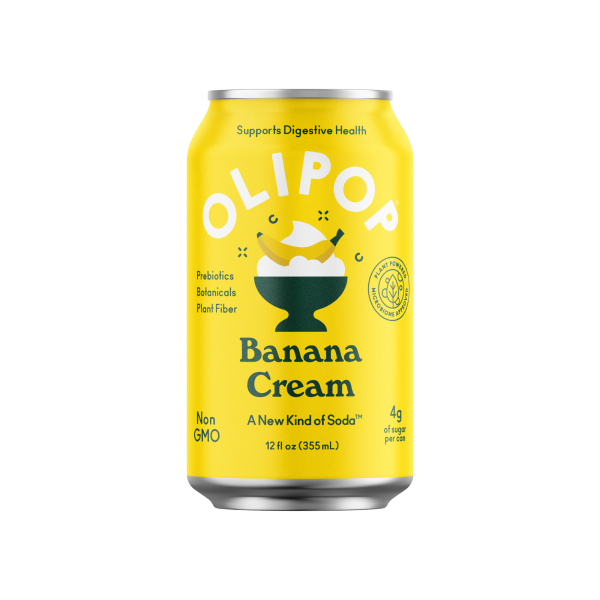 Olipop Banana Cream