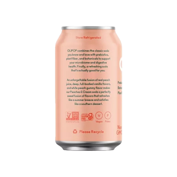 Olipop Peaches & Cream